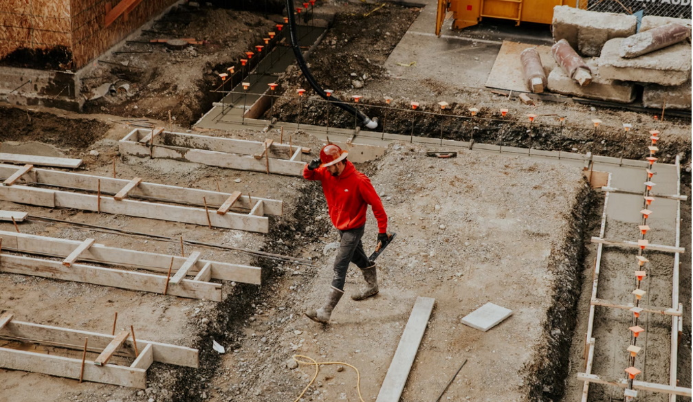 worker busy on a site worker busy on a site