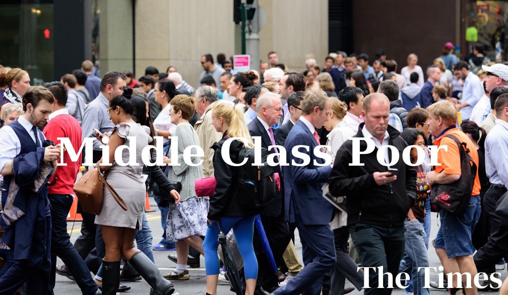 The Middlle Class is feeling poor