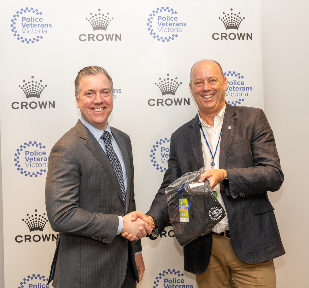 David McGowan, PVV Chief Executive Officer, Mike Volkert, Crown Resorts Chief Executive Officer