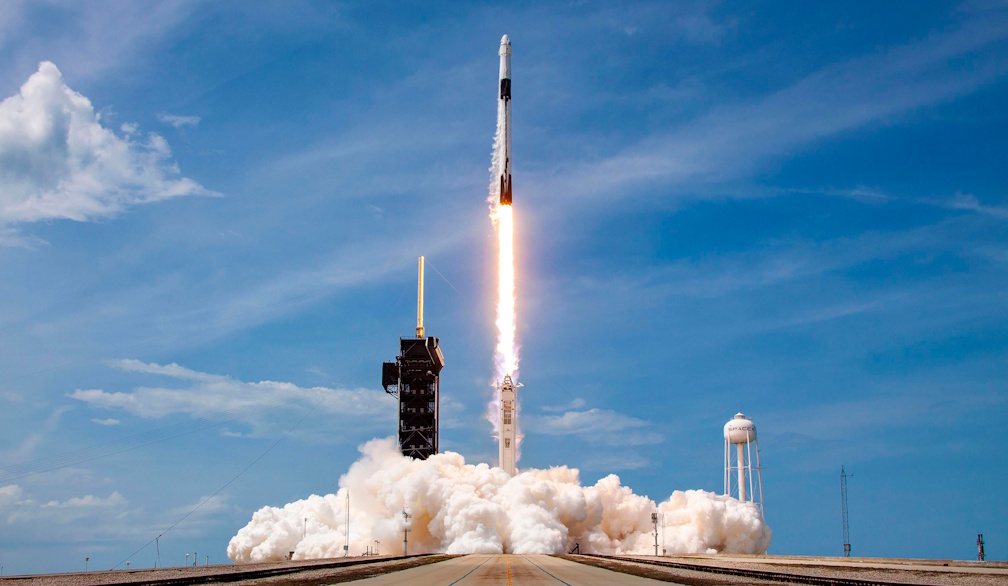 The rise and fall of shares in Spacex