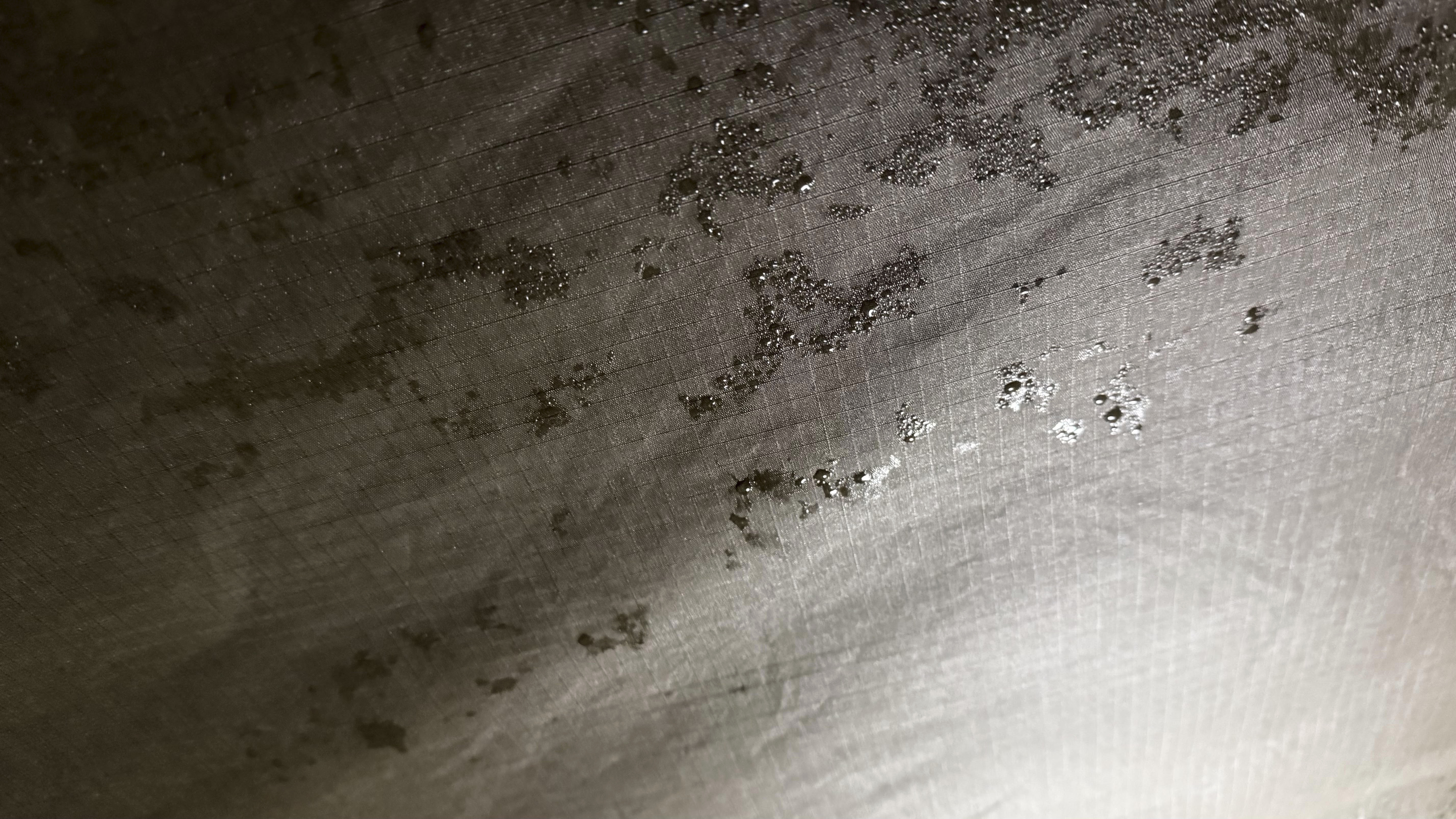 Oztent RV-4 is not waterproof.