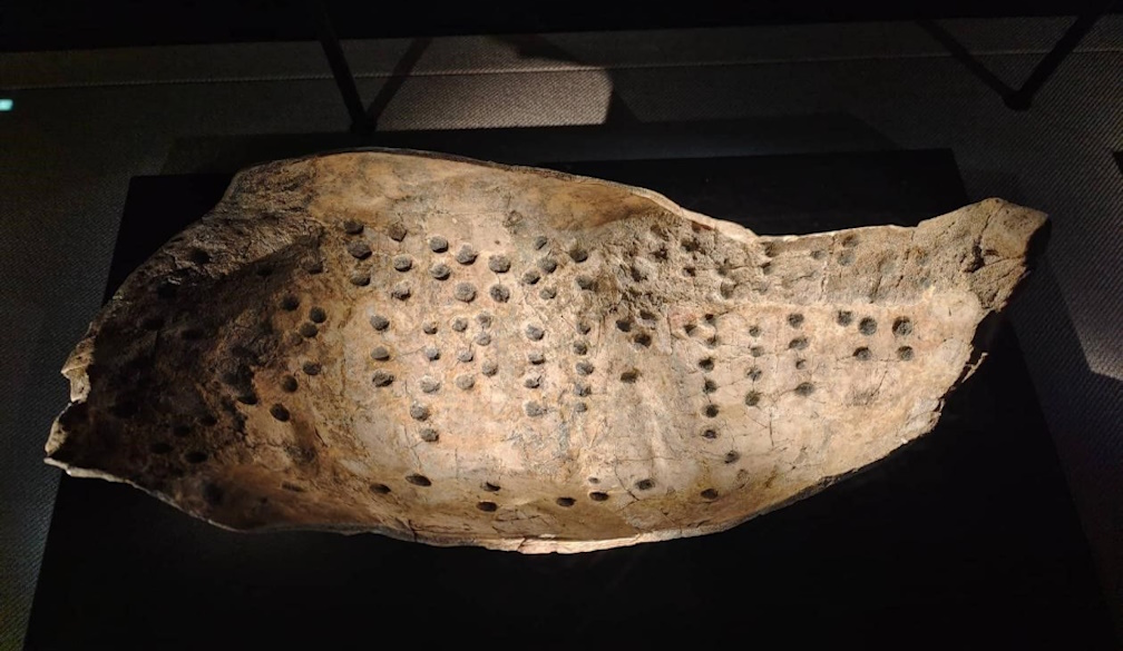 Jinsha Oracle Turtle Plastron. (Collection of the Jinsha Site Museum)