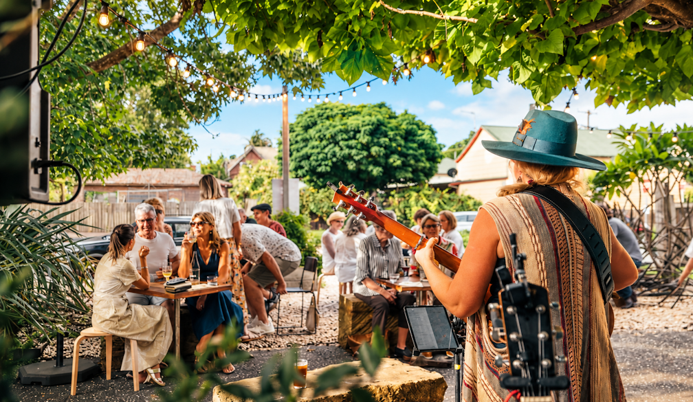 Backyard Live Music Gathering