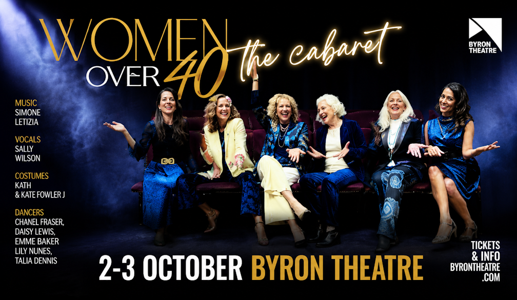 Women Over 40 Cabaret Poster