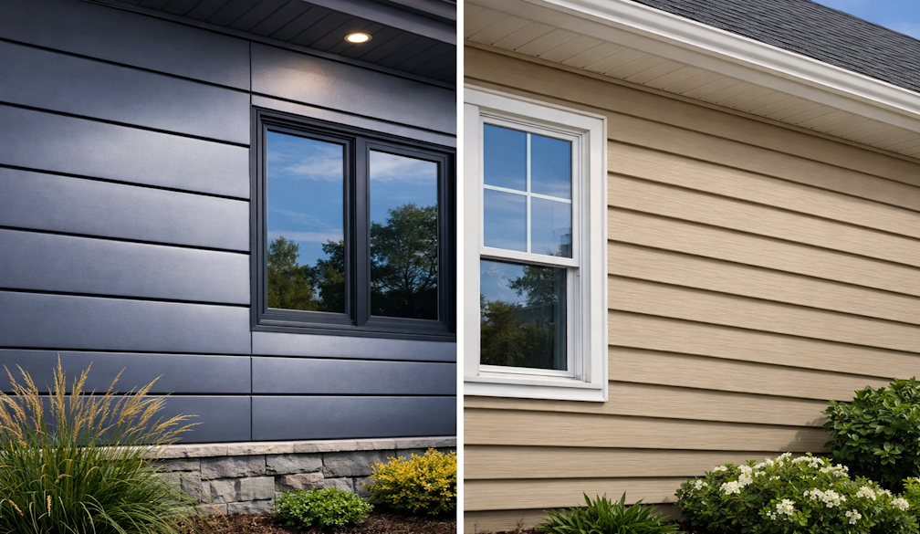 Aluminium Cladding vs Vinyl