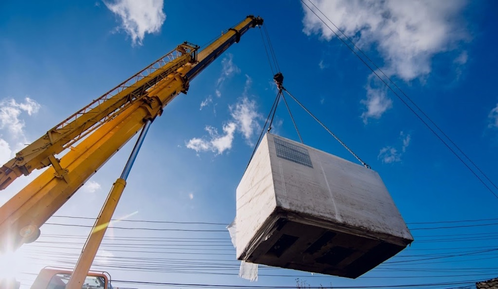 Hiring Industrial Movers with Crane Truck Services