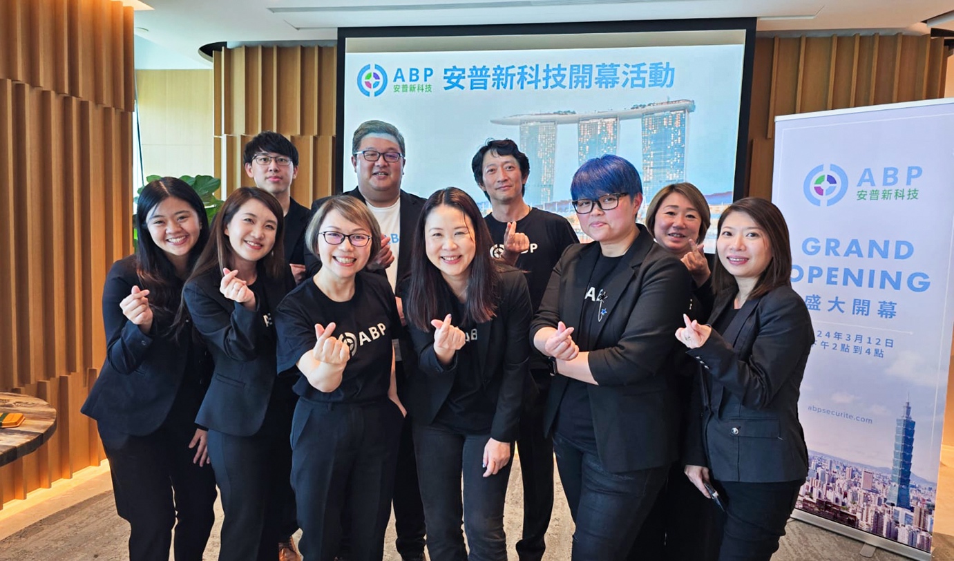 Figure 1: ABPGroup Team at Taiwan Grand Opening