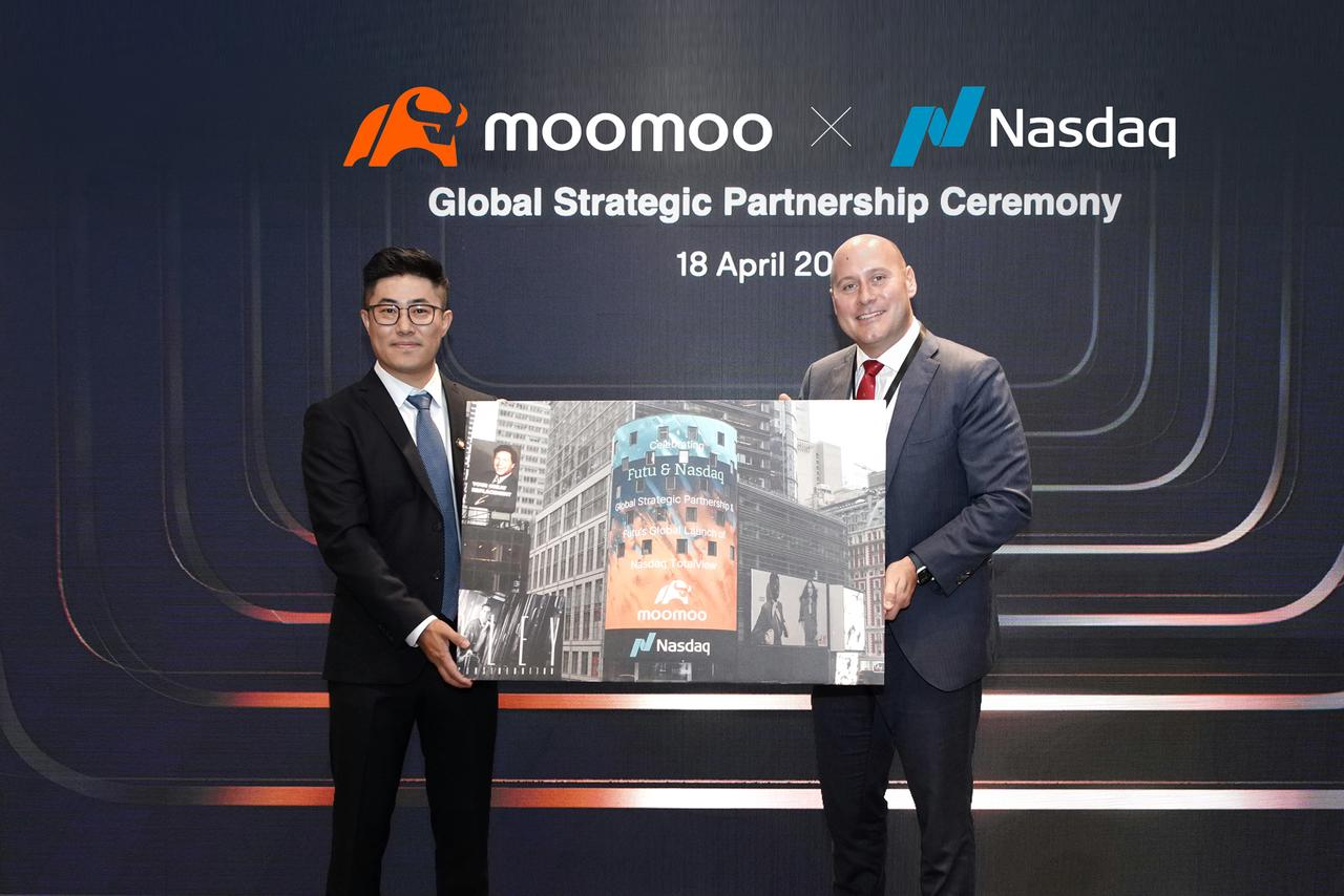 Moomoo is partnering with Nasdaq to offer 3-month free access to Nasdaq TotalView® starting May 1, 2024 to eligible investors.