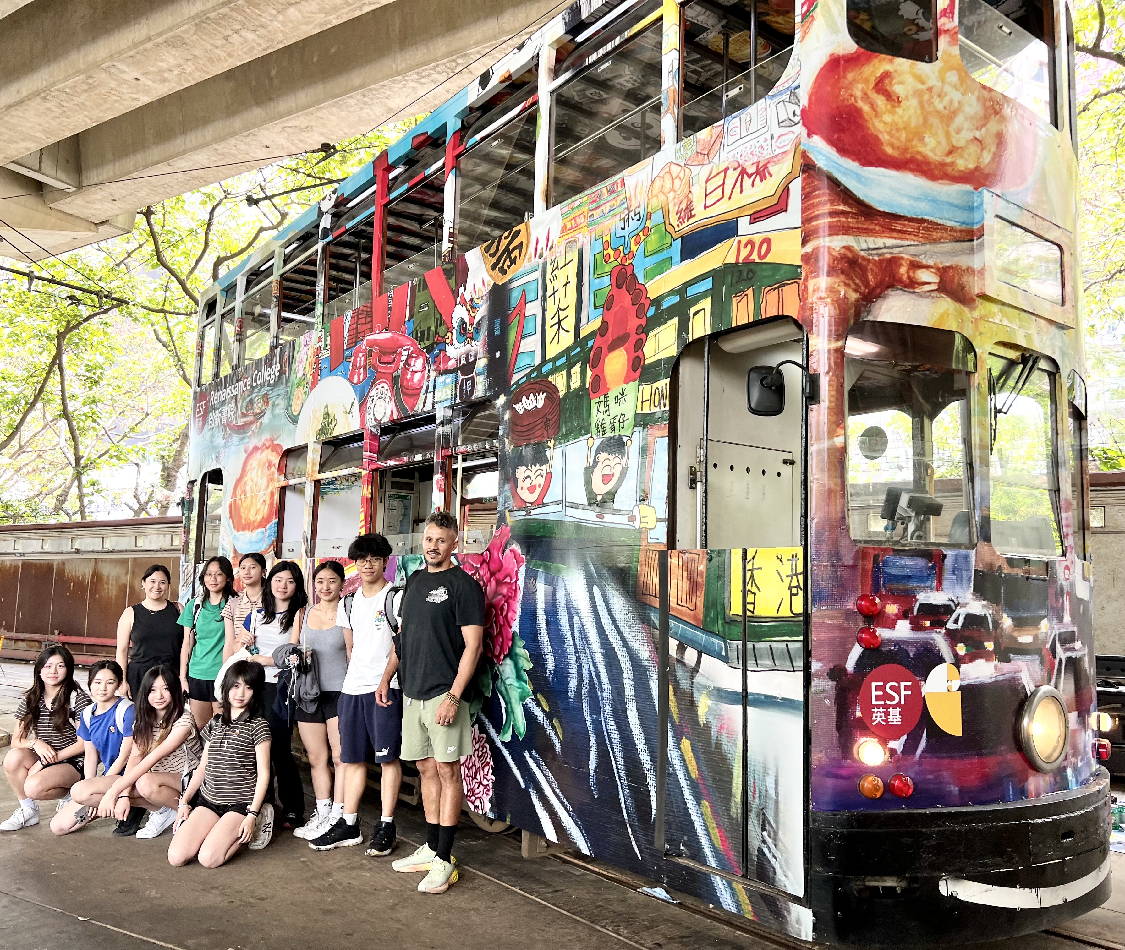 Renaissance College Hong Kong Students Design Iconic Hong Kong Tram in Collaboration with Tramplus