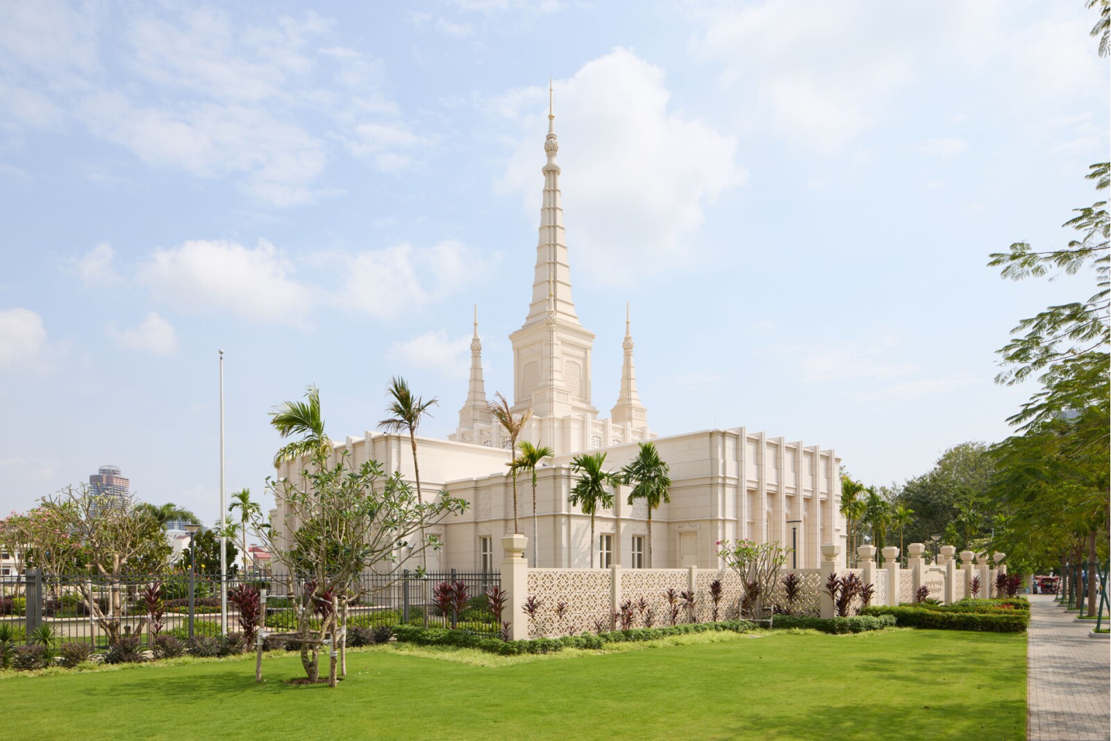 Phnom Penh Cambodia Temple - the first temple of The Church of Jesus Christ of Latter-day Saints in Cambodia.