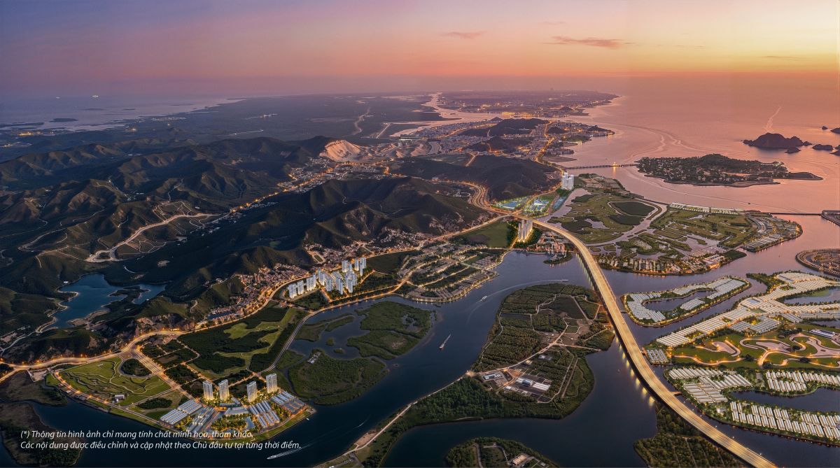 An illustration of Vinhomes Global Gate Ha Long
