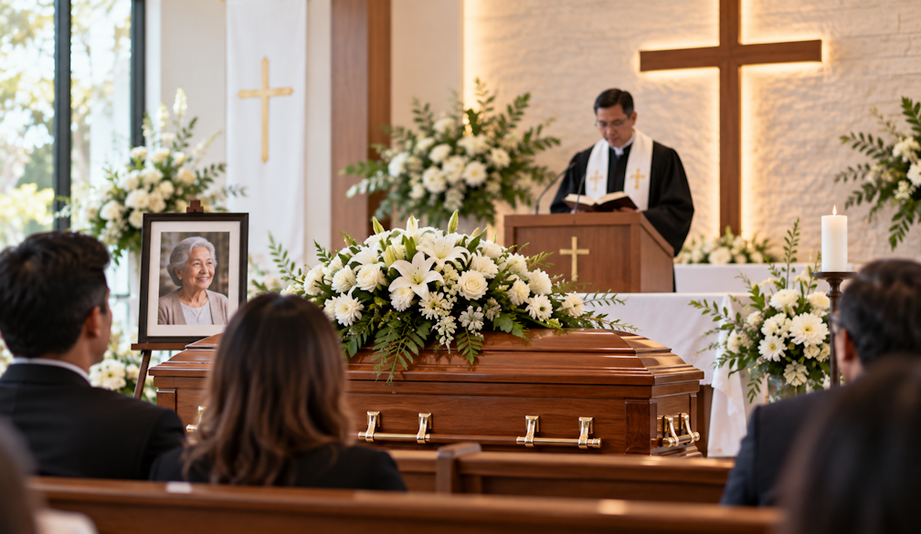 Reverent Church Memorial Service